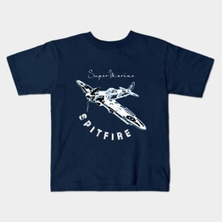 Spitfire Supermarine Kids T-Shirt